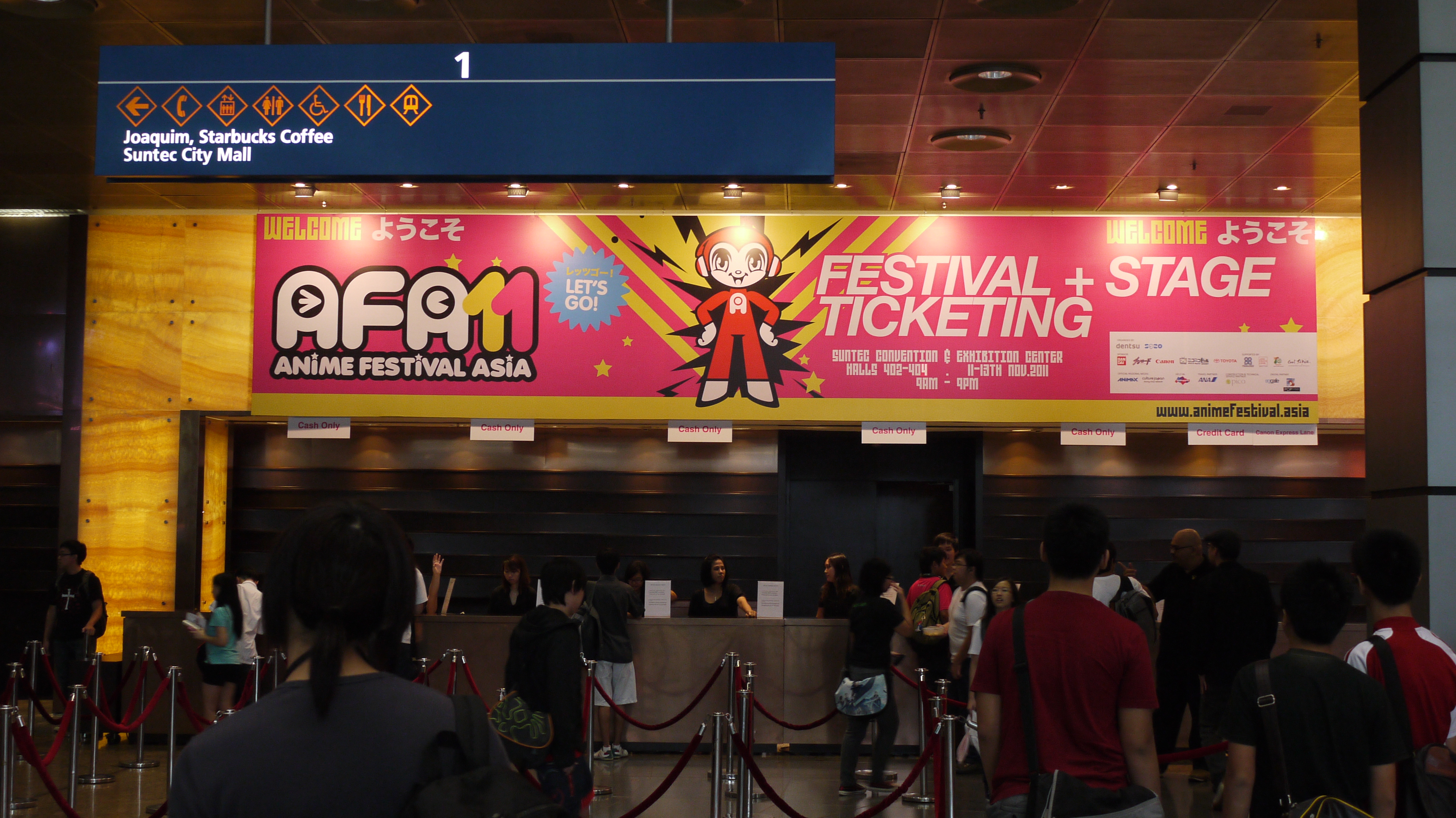 Report: AFA (Anime Fest Asia) 12/11-13/11 | 赤信号